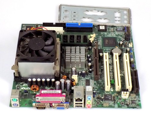 Motherboard cpu ram retro - motherboard,
