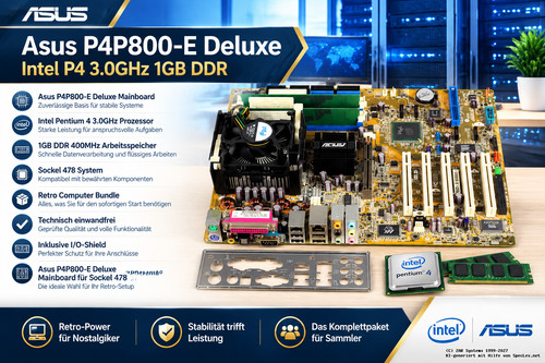Asus p4p800 deluxe intel - deluxe, +